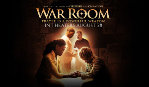 Poster for the film War Room - "Prayer is a powerful weapon"